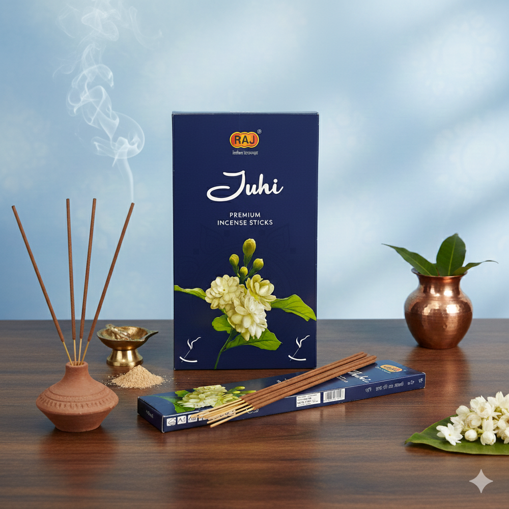 Juhi Premium Incense Sticks - Burning Time: 30 Minutes