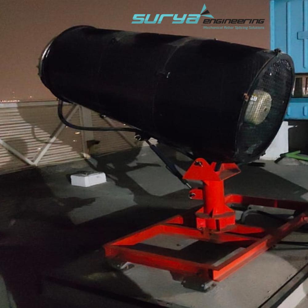 Hospital Terrace Mounted Anti Smog Gun - Capacity: 400 Kg