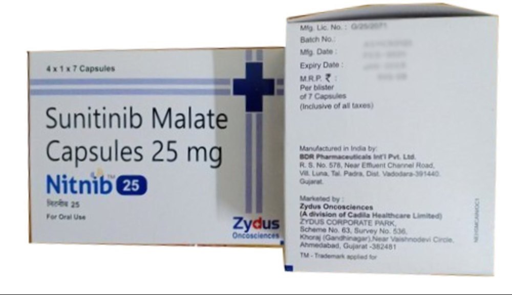 Nitnib 25 mg Capsule