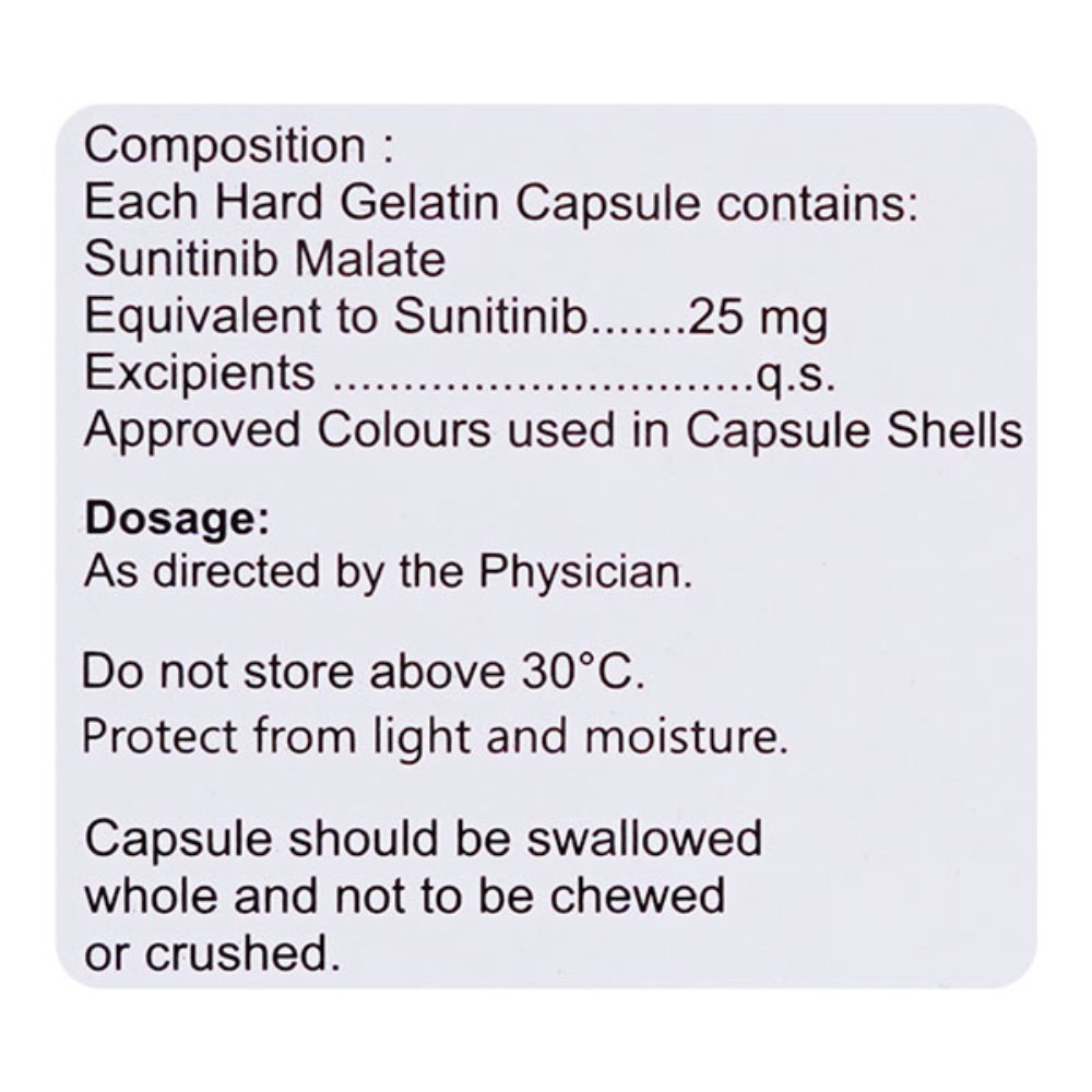 Nitnib 25 mg Capsule