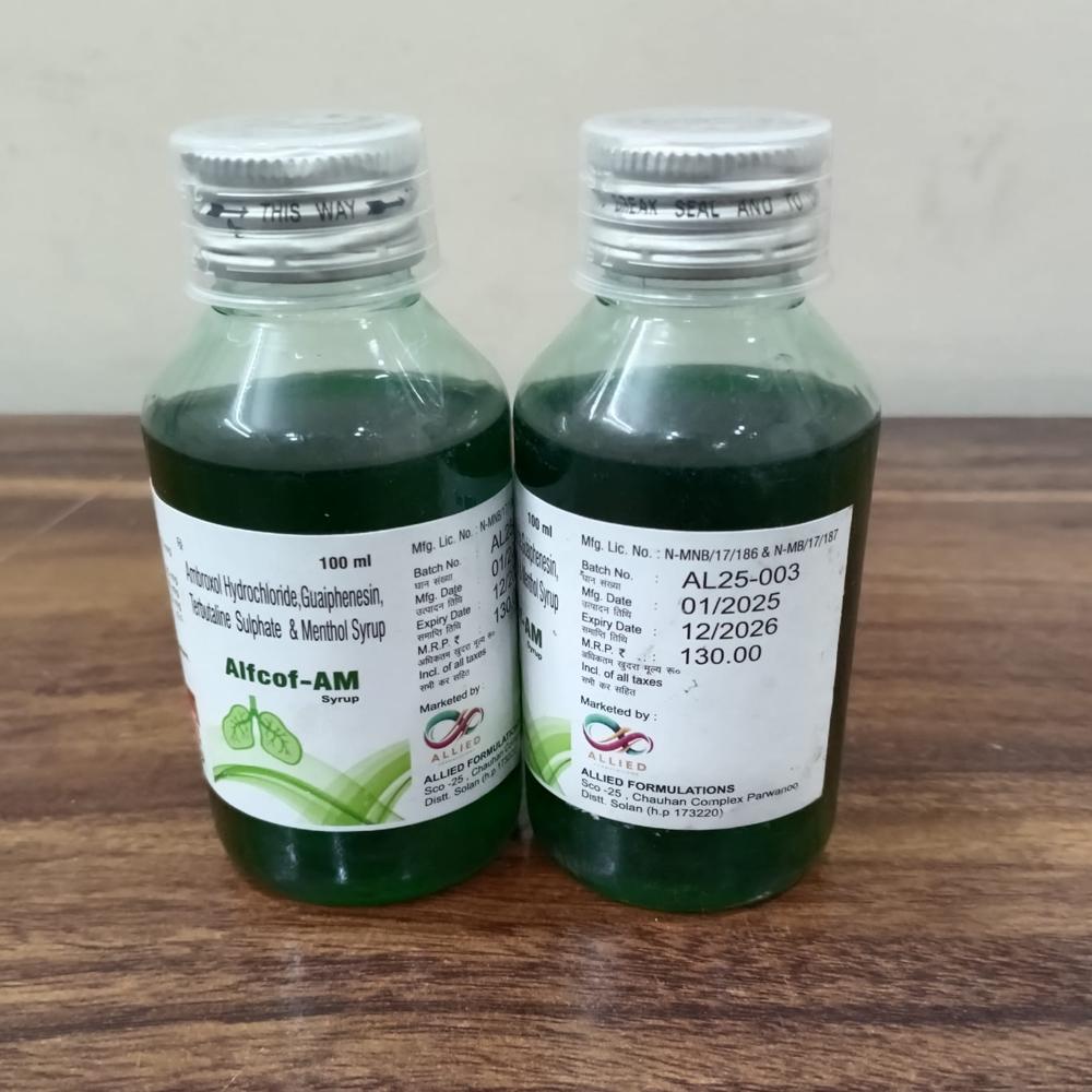 Alfcof Am - Drug Type: General Medicines