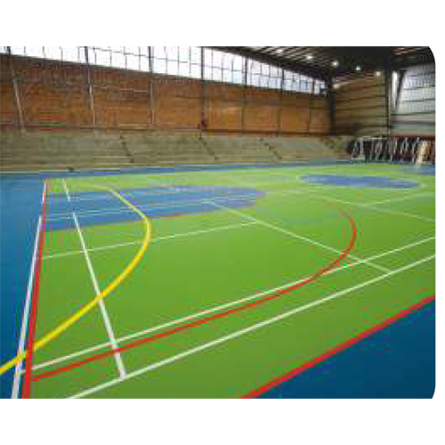PU sports flooring