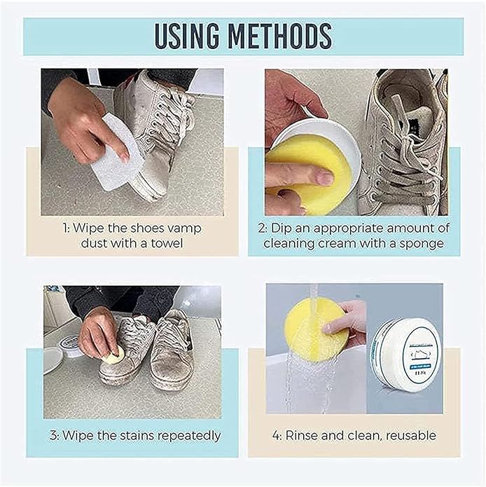  White Shoe Cleaning Cream