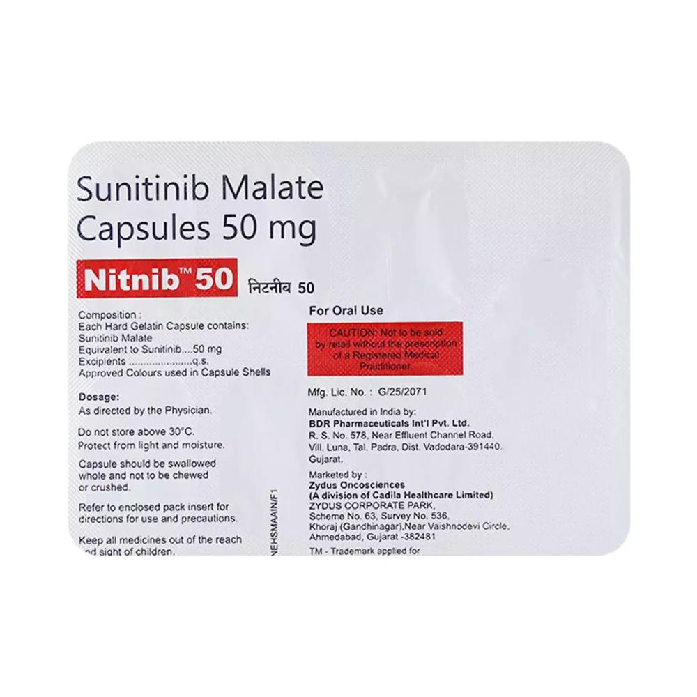 Nitnib 50 mg Capsule