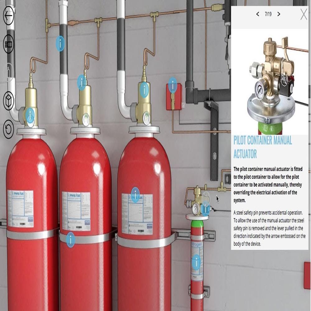 Cloud Servers Fire Suppression System