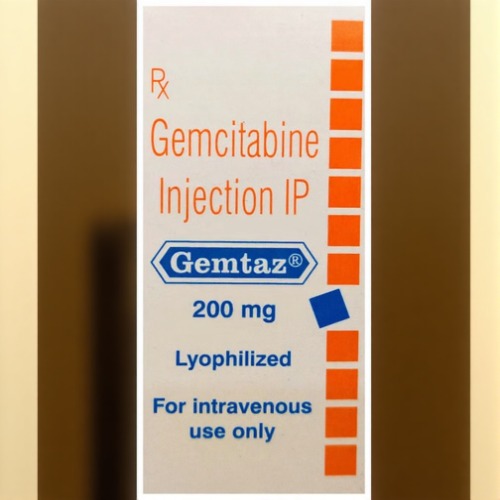 Gemtaz 200 Mg Injection, Gemcitabine Anti-cancer Oncology Injection - Dosage Form: Liquid