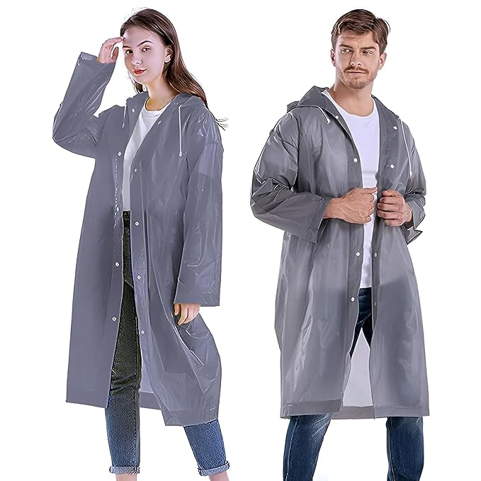Rain Coat with Hooded, Universal for Men, Women