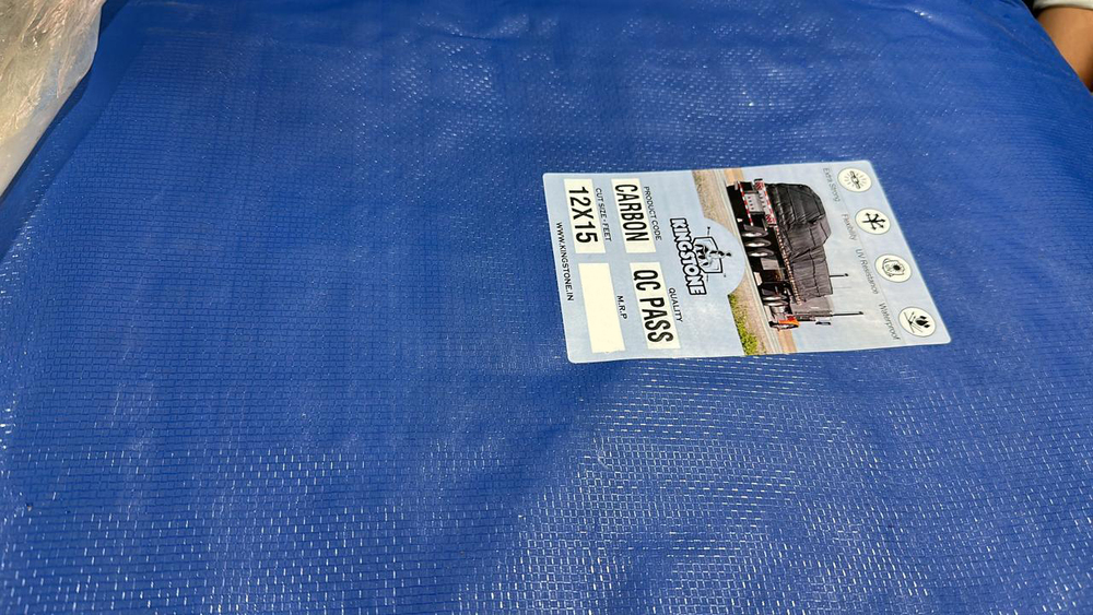 200 GSM Kingstone Carbon Tarpaulin