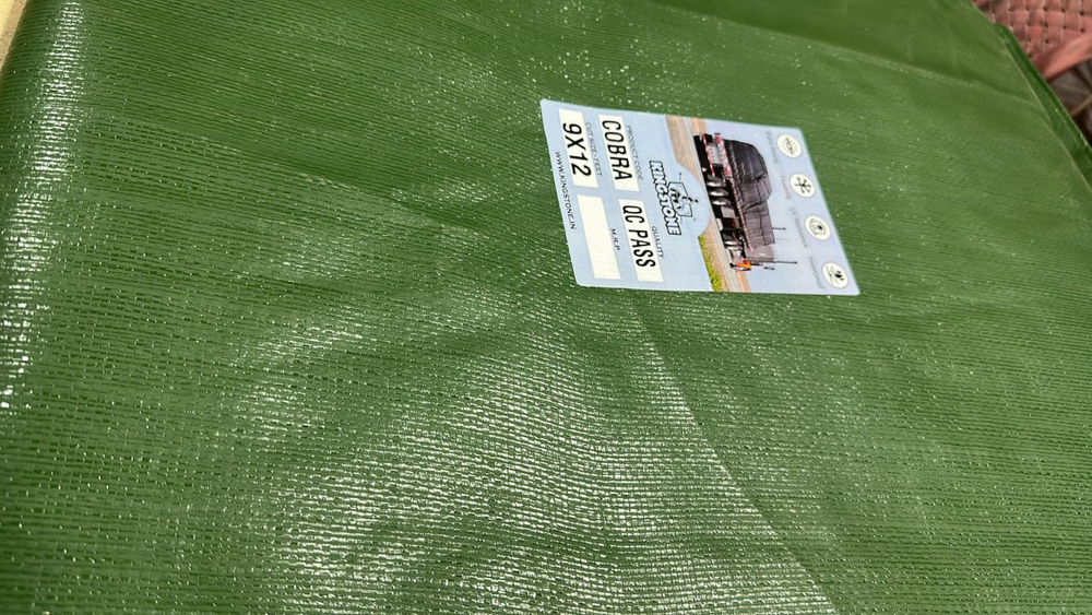 250 Gsm Kingstone Carbon Tarpaulin - Color: Multicolor