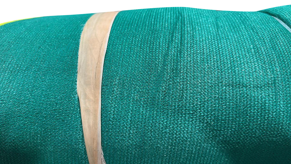 Residential Rooftop Shade Net - Color: Green