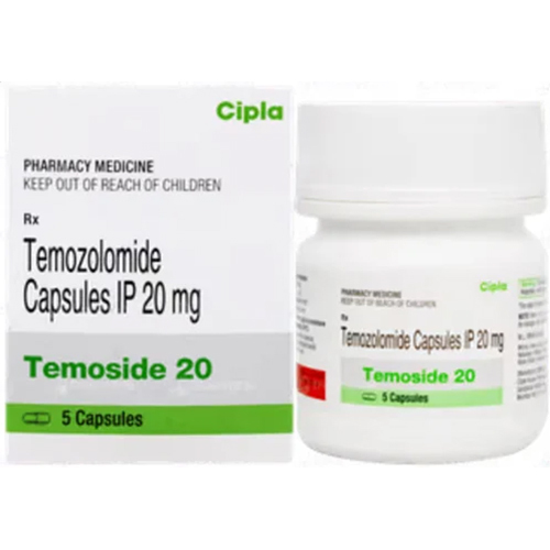 Temozolomide Capsules Ip 20 Mg - Origin: India