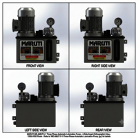 Single Phase Automatic Lubrication Pump - Flow Rate: 1 Lmp & 3 Lpm