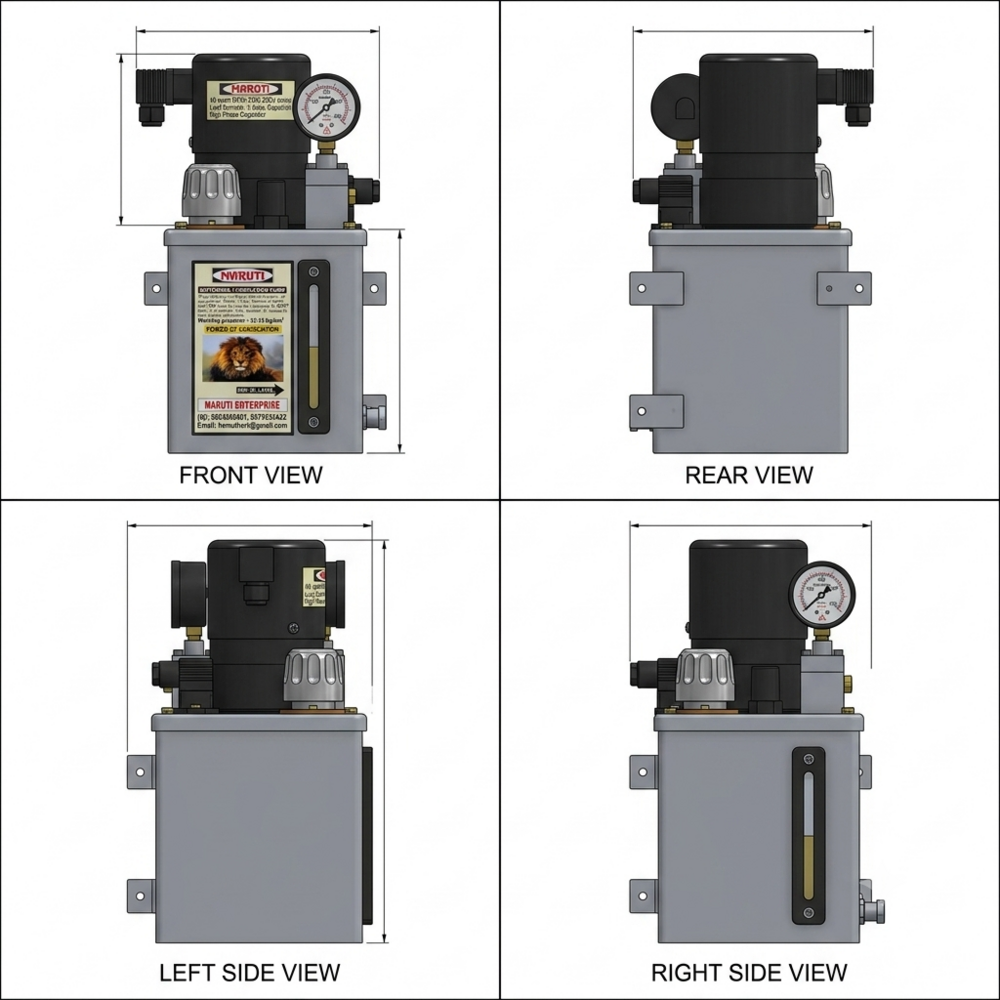 Me-Amus-3-1 Automatic Lubrication Pump - Features: Corrosion Resistance