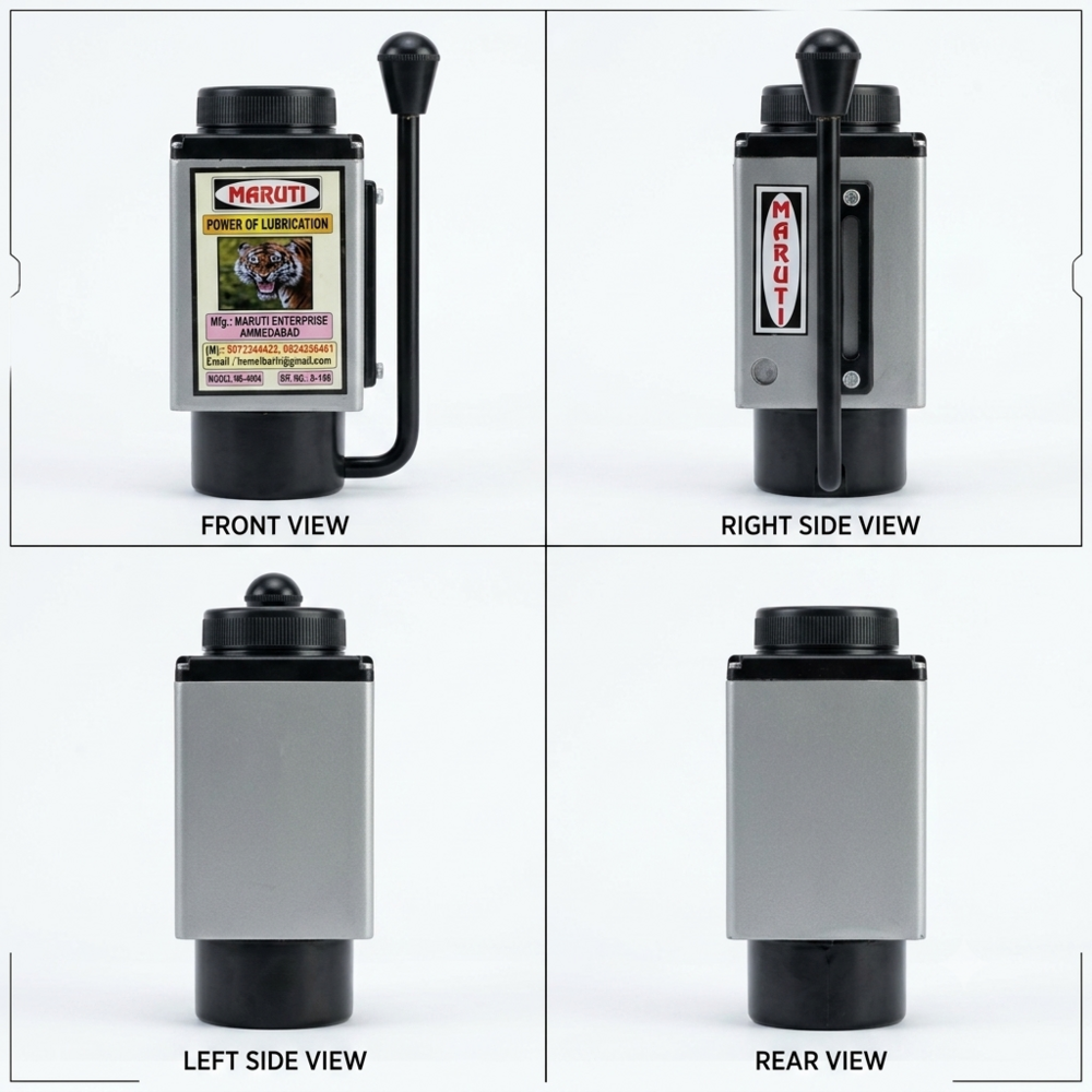 400 Ml Hand Operated Oil Pump - Features: Corrosion Resistance