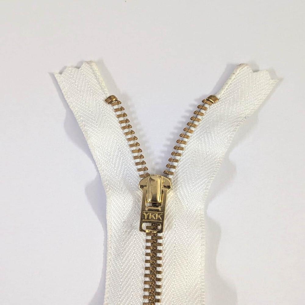 YKK 03 YGRC Golden Brass Close End Zipper