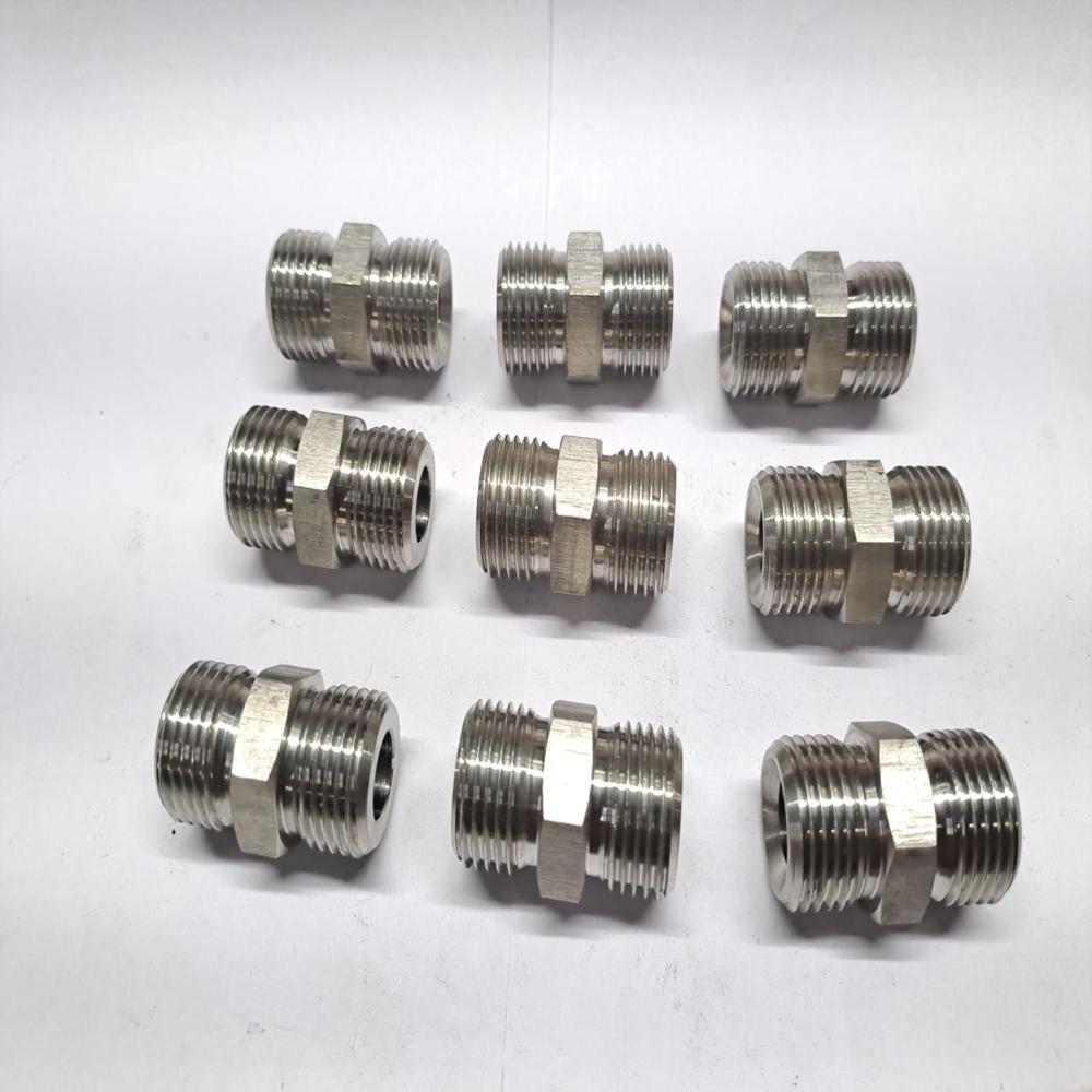 Stainless Steel -304 Hex Nipple - Application: Industrial