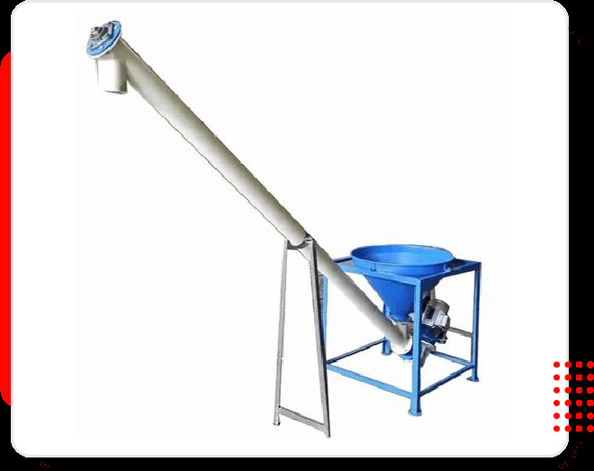 In-Clined Screw Conveyor - Efficient Material Transport at Any Angle