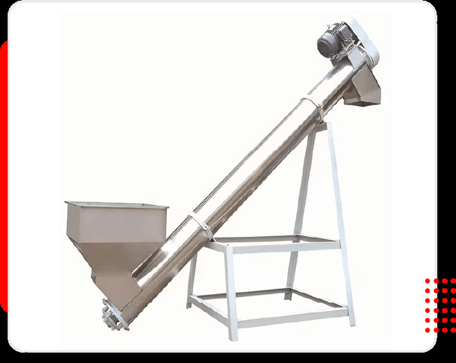 In-Clined Screw Conveyor - Efficient Material Transport at Any Angle