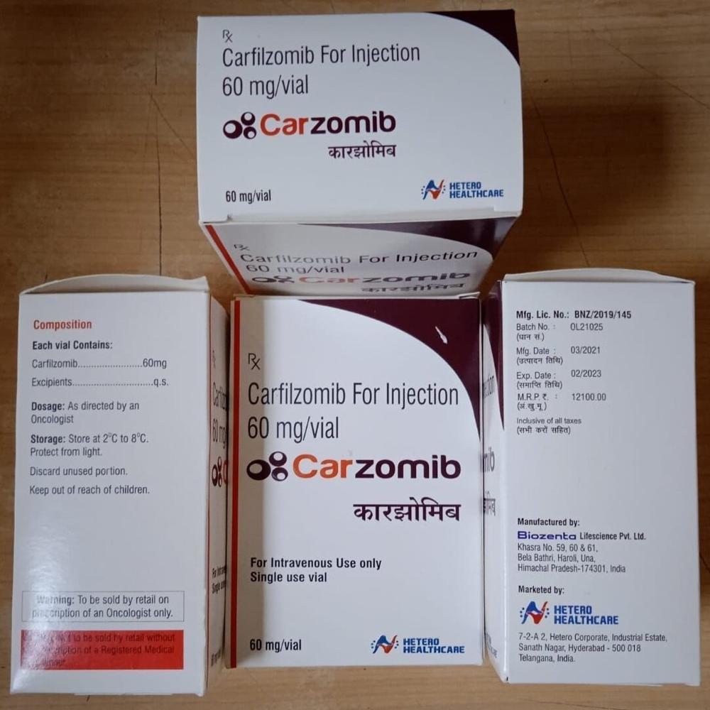 Carfilzomib 60 Mg Injection - Origin: India