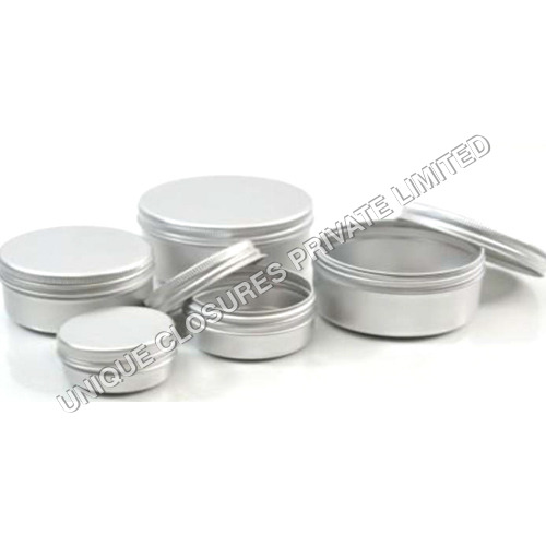 Aluminium Threaded Containers