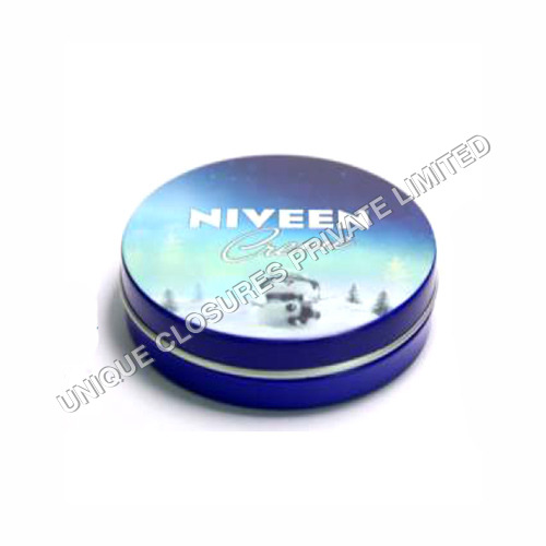 60Gm Aluminium Slip Lid Containers - Color: Multicolor