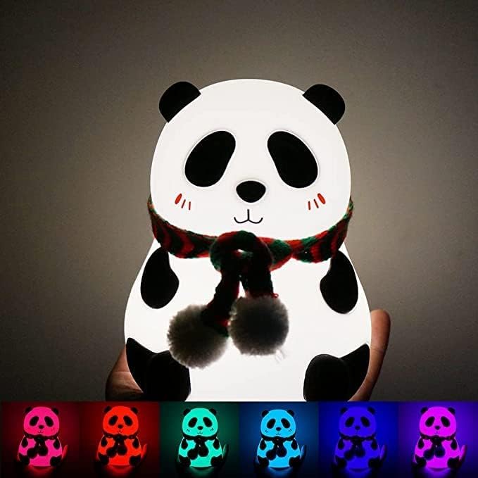 Rechargeable Silicone Panda Night Light