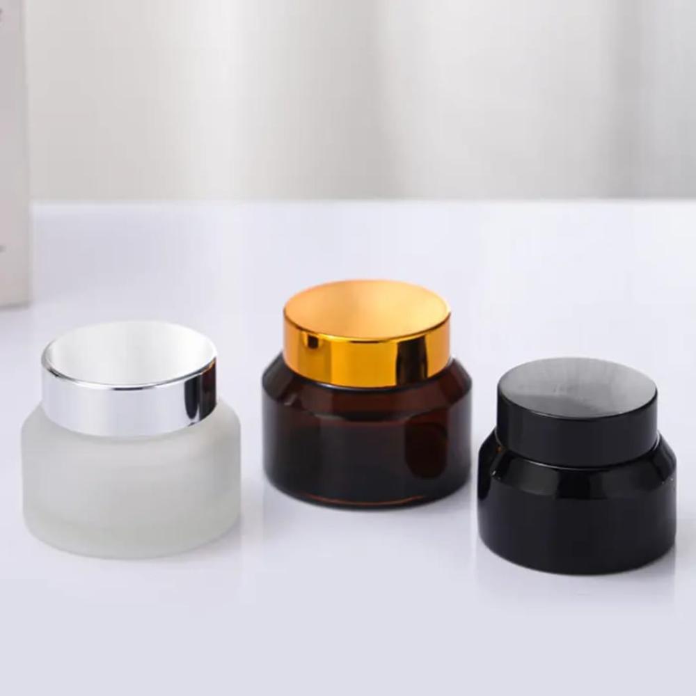 30gm Glass Tapper Cream Jar