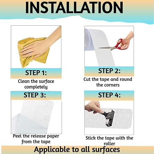 Anti Slip Tape whaite