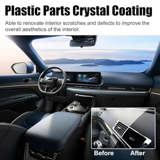 Crystal Coating for Plastic Parts