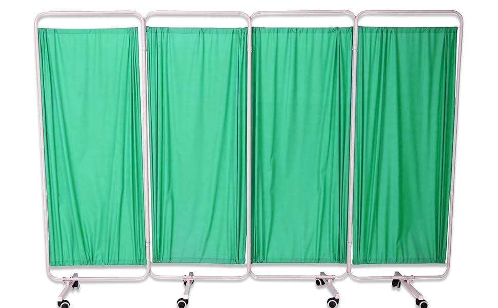 4 Fold Bedside Screen