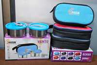 Stainless Steel Lunch Box - Color: Silver