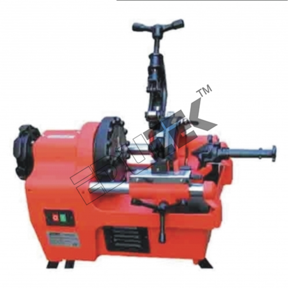 Power Driven Pipe Threading Machine - Heavy-duty Steel Build | High Torque Performance, Precision Engineering, Versatile Applications
