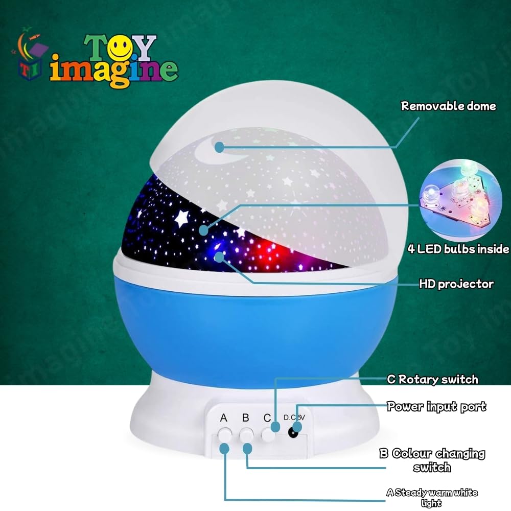 Star Master Galaxy Night Projector Lamp