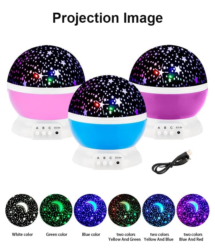 Star Master Galaxy Night Projector Lamp