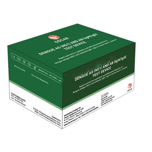 Oscar Dengue Combo NS1 and IgGIgM Card Test kit