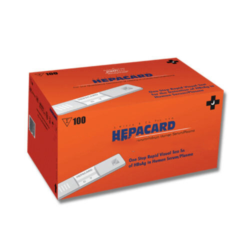 J Mitra Hepacard Rapid Test kit