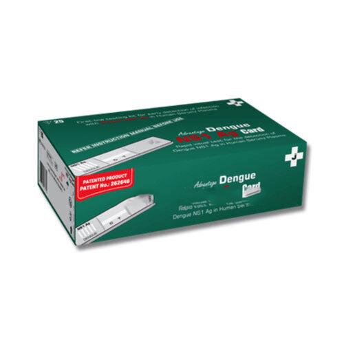 J Mitra Advantage Dengue Ns1 Ag Card - Application: Hospital