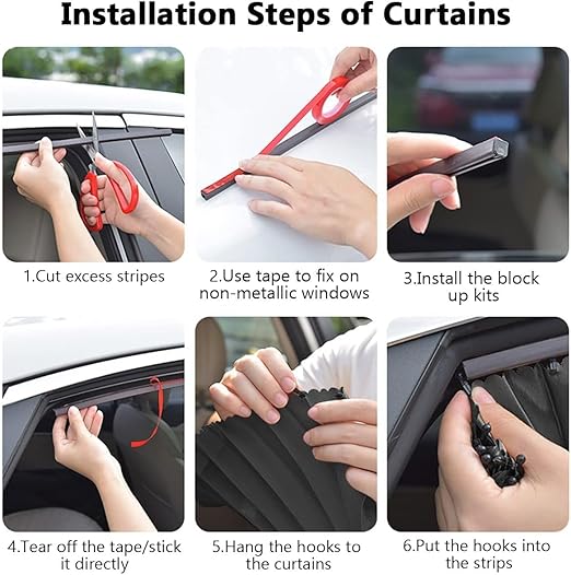Car Window Curtains