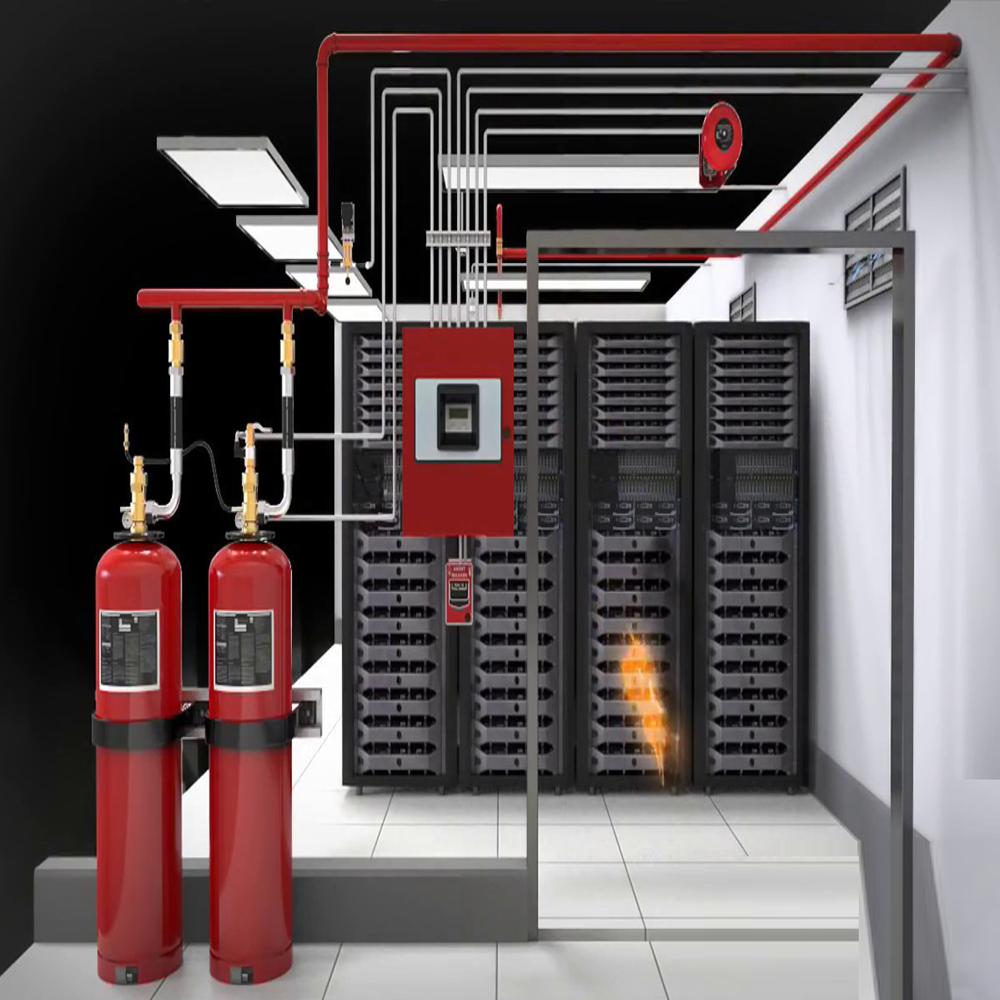 Fire Suppression For Power Generators