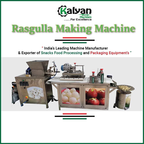 Automatic Rasgulla Balls Making Machine