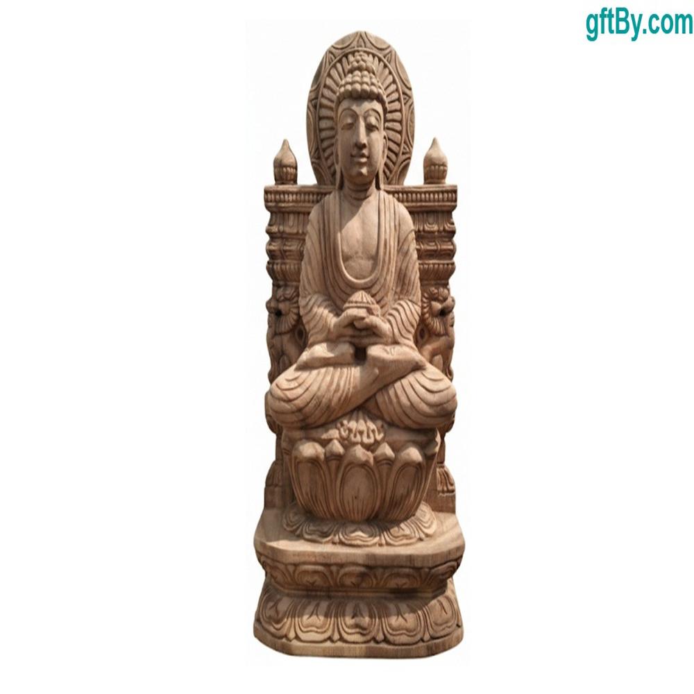 Wooden Idol Statues