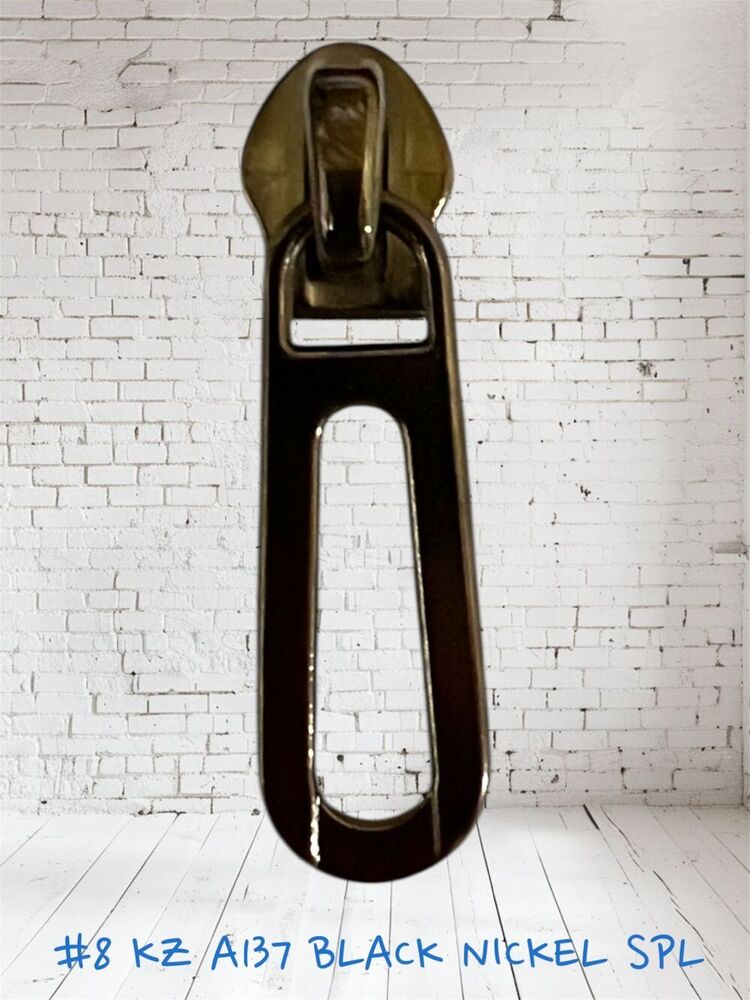 8 Kz A137 Black Nickel Special Zipper Slider - Feature: Comfortable