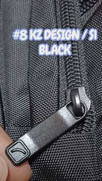 Bag Zipper Sliders - Color: Black