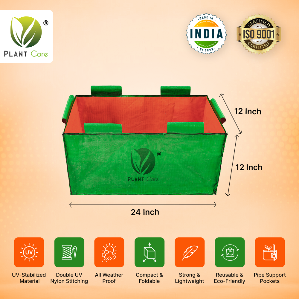 Rectangular Grow Bag 24x12x12 Inch
