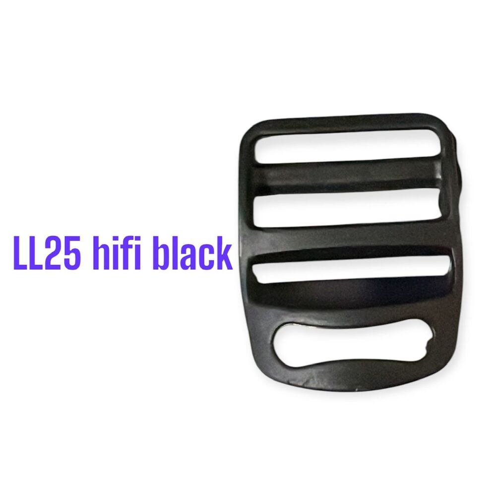 LL25 HIfi Black Plastic Buckle