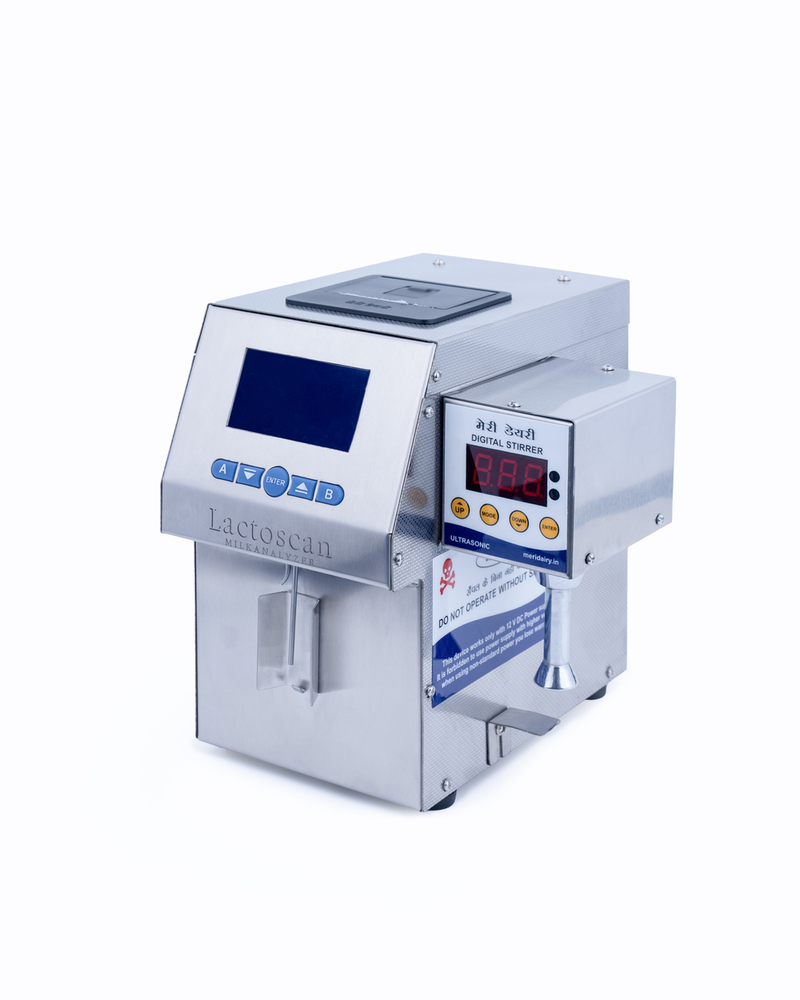 Lactoscan Milk Digital Stirrer - Color: Silver
