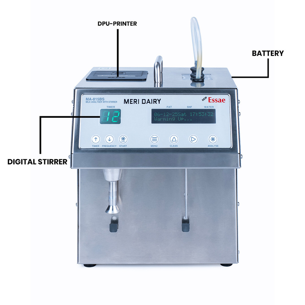 Essae Ma-815 Milk Analyzer - Color: Silver