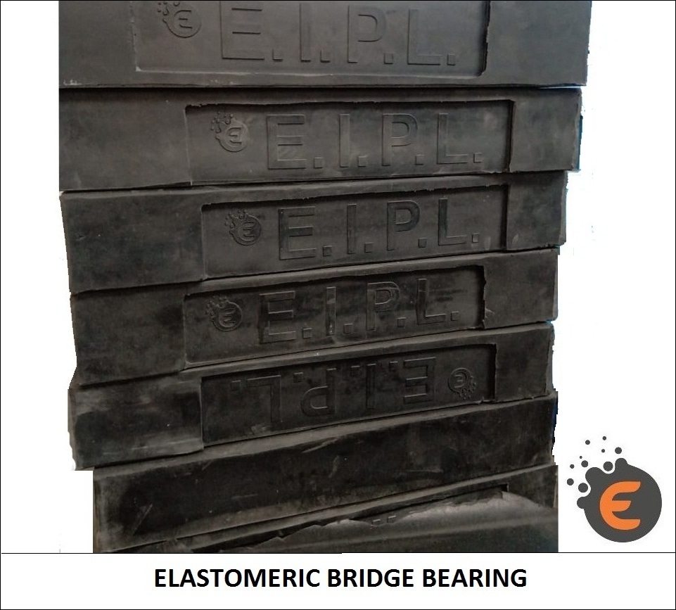 Elastomeric Bearing - Black | High Durability, Vibration Isolation, And Noise Reduction Features