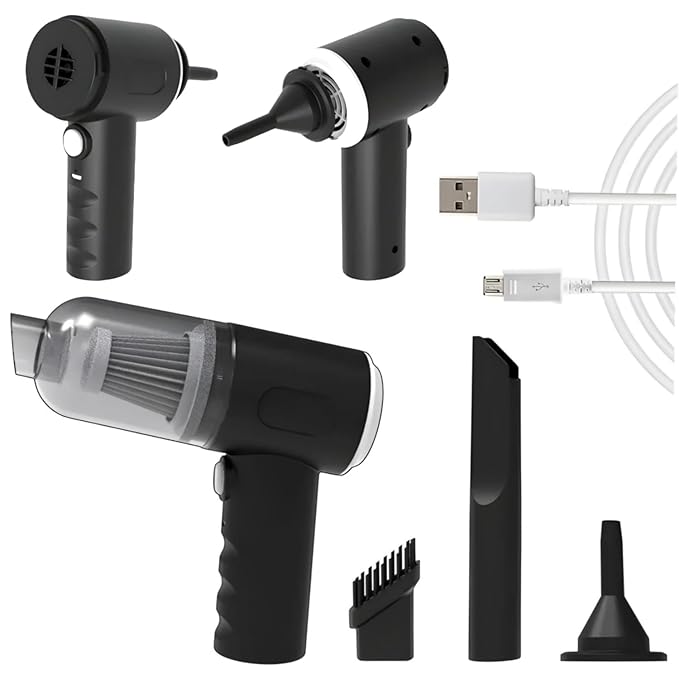 3 in 1 Portable Car Vacuum Cleaner 