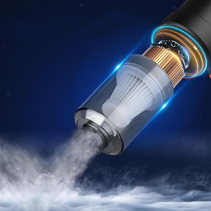 3 in 1 Portable Car Vacuum Cleaner 